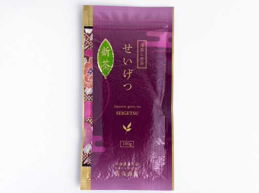 深蒸し煎茶 「せいげつ」  新茶 緑茶 仕上げ茶